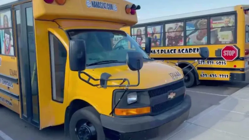 Nanas own vans for school transportation — If drop-in days become regular