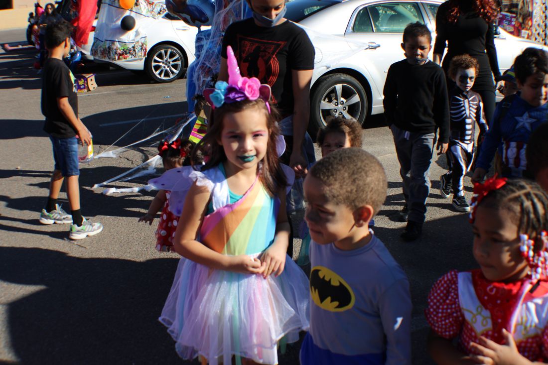 Children in costume at a Nana&rsquo;s event