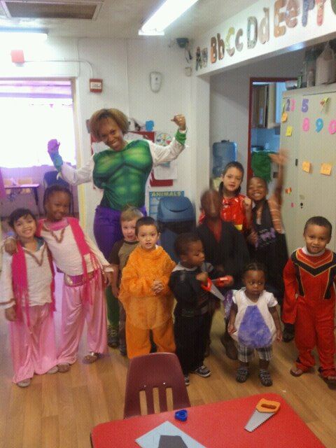 Children playing and learning at Nana’s Northern Avenue building