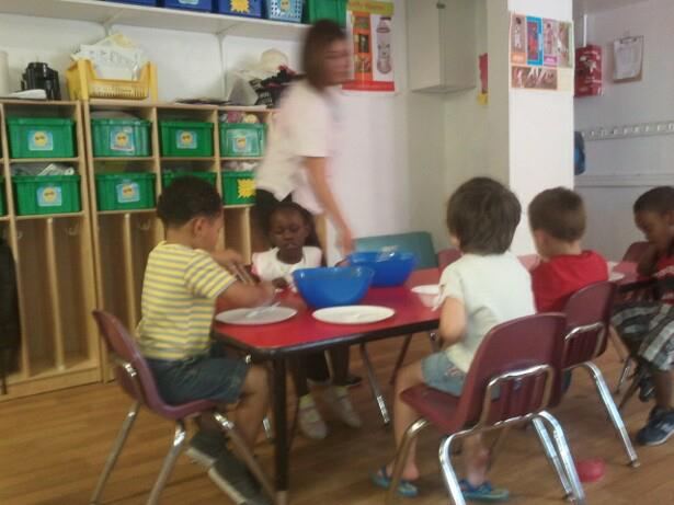Children playing and learning at Nana’s Northern Avenue building
