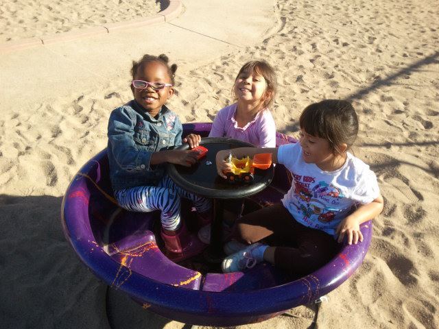 Children playing and learning at Nana’s 43rd Avenue building