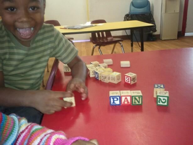 Children playing and learning at Nana’s Northern Avenue building