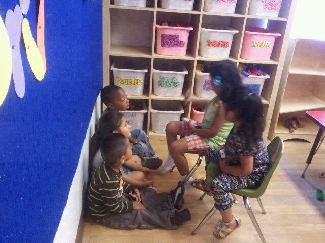 Children playing and learning at Nana’s Northern Avenue building