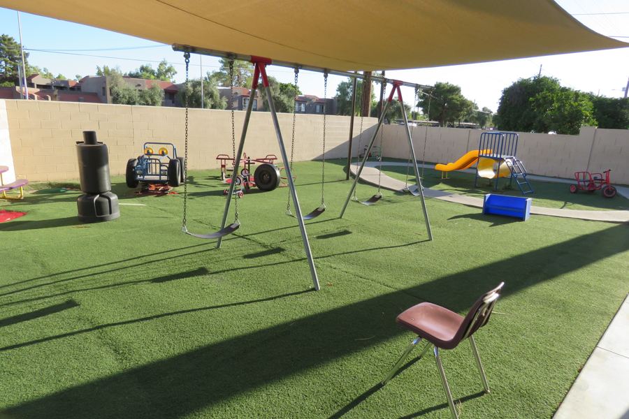 Children playing and learning at Nana’s Northern Avenue building