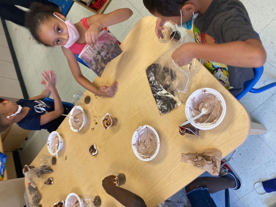 Children playing and learning at Nana’s 43rd Avenue building